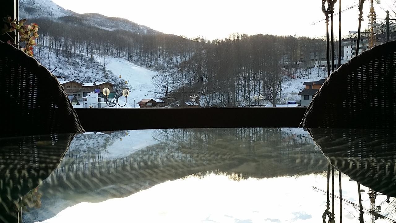 Albergo Diana Cerreto Laghi Buitenkant foto